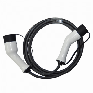IEC 62196 5M White Type 2 to Type 2 EV Charging cable