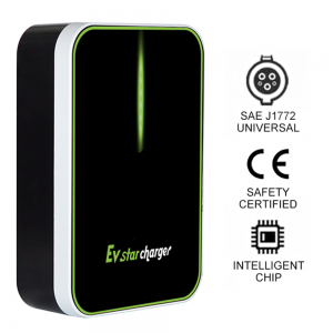 EVstarcharger Electric Vehicle (EV) Charger, up to 32 Amp, 240V, Level 2 PLUG AND PLAY EVSE, Indoor/Outdoor, 20-Foot Cable with NEMA 14-50